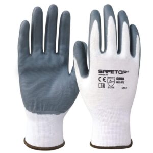 GUANTES NITRIFIT G156B T-9 (PARES)